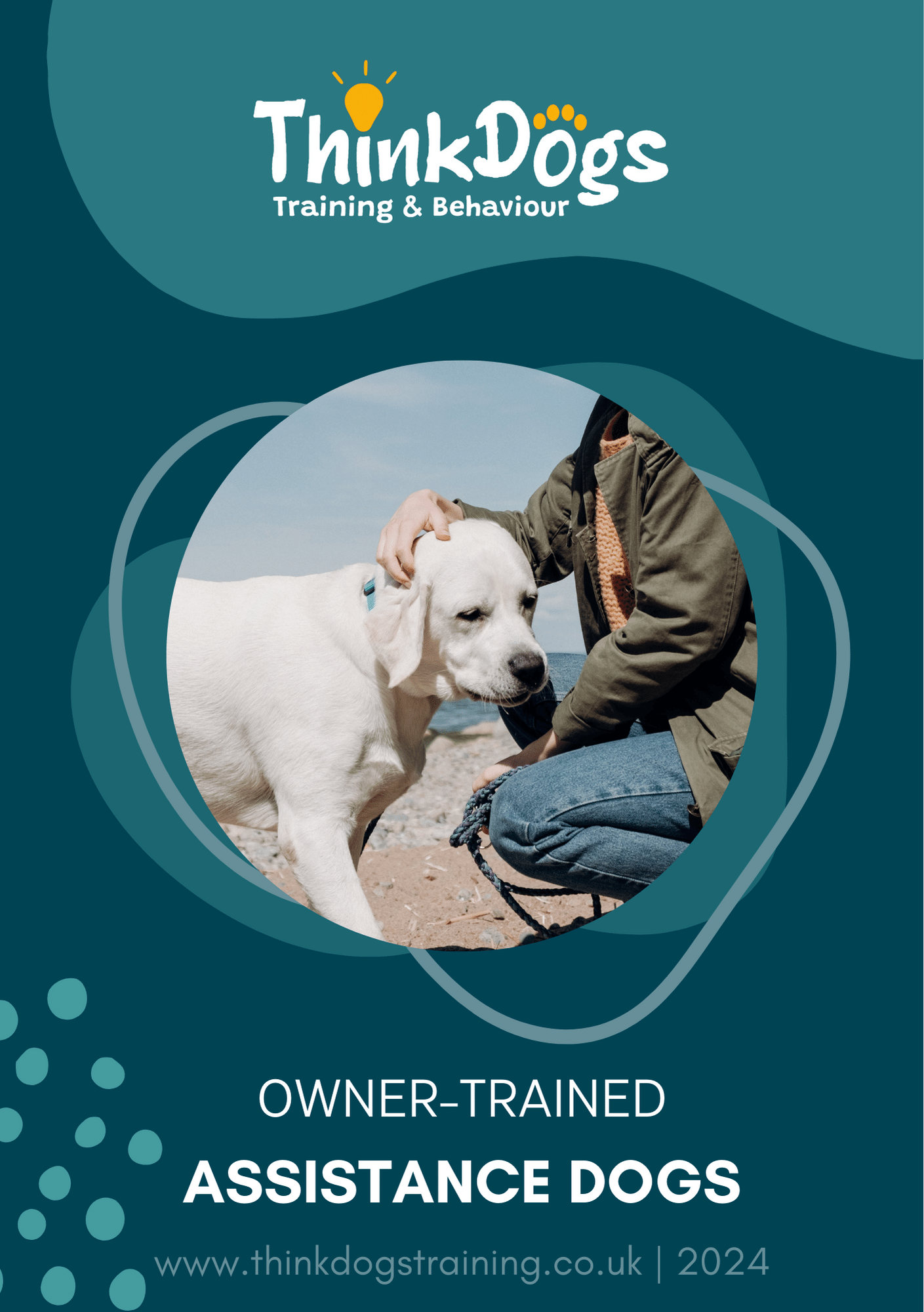 An image of the first page of the Owner Trained Assistance Dogs Handout