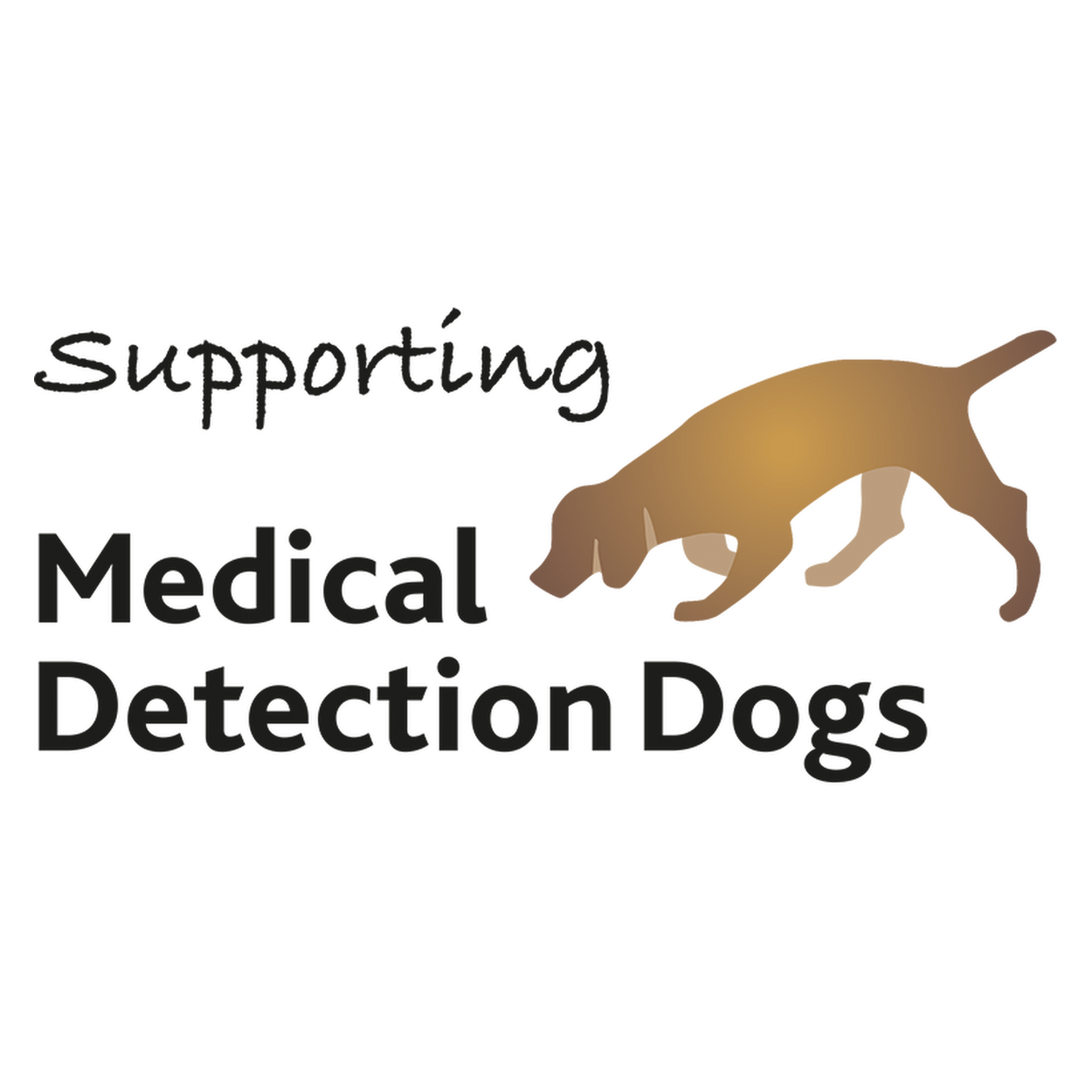 Suppporting Medical Detection Dogs Logo